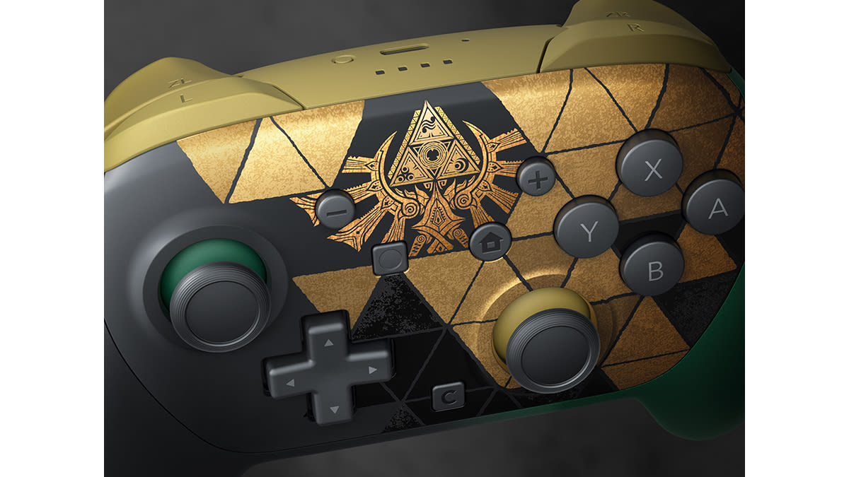Nintendo Switch ＋ プロコン Nintendo Switch™ 2 Pro Controller The Legend of Zelda™ – 40th